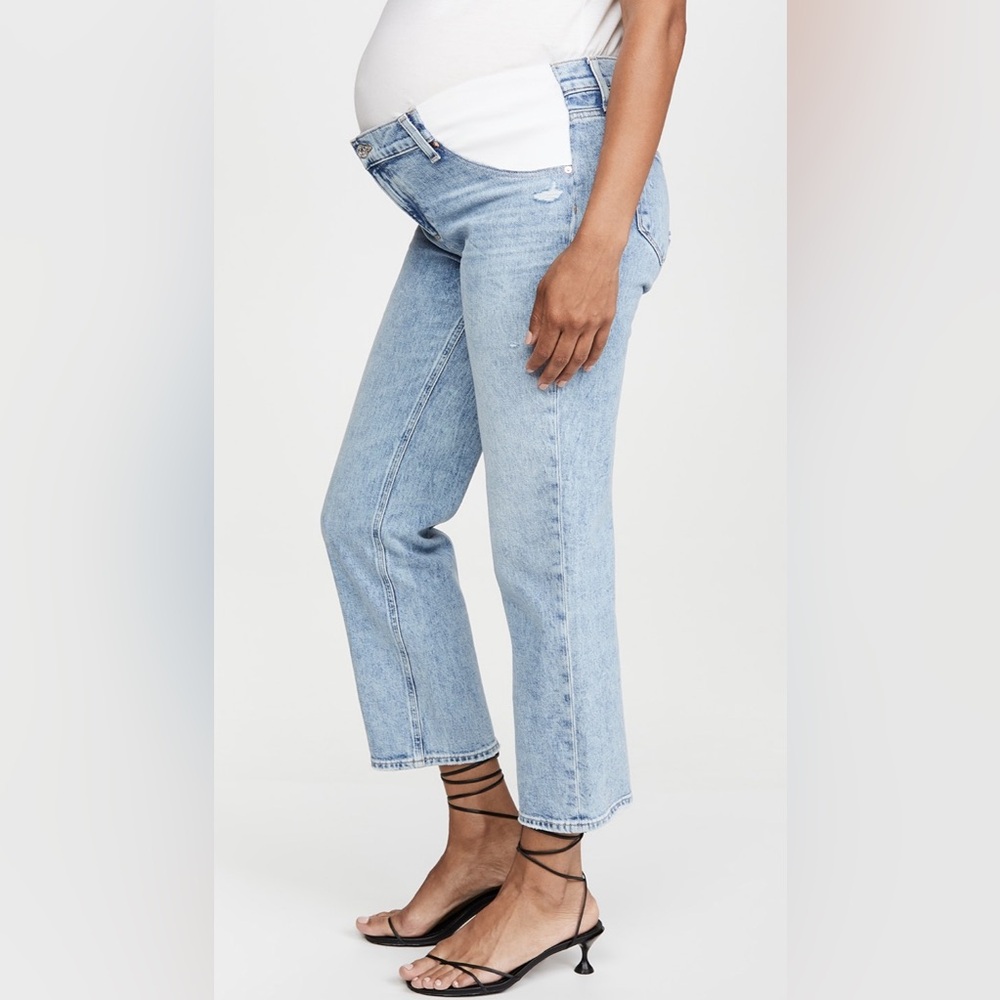 Paige Noella straight maternity jean
